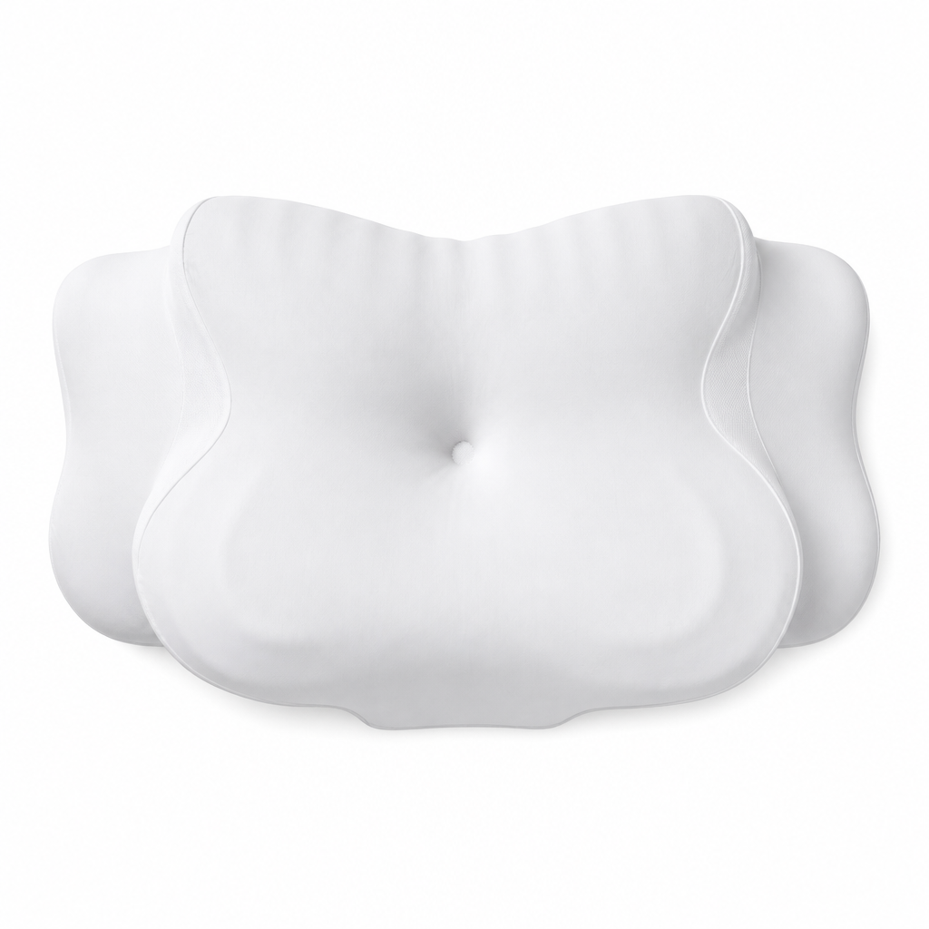 Oreiller ergonomique cervical Nuage et Coton, vue de côté